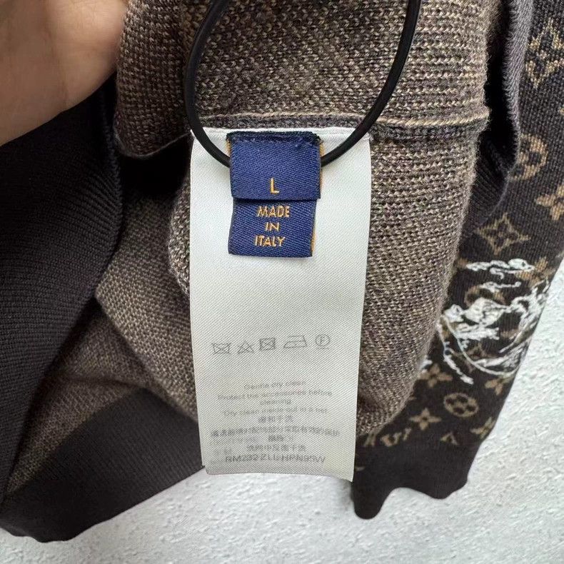 Louis Vuitton Louis Vuitton FW23 Logo Knit Sweatshirt - dmc Size M / US 6-8 / IT 42-44 - 5 Thumbnail