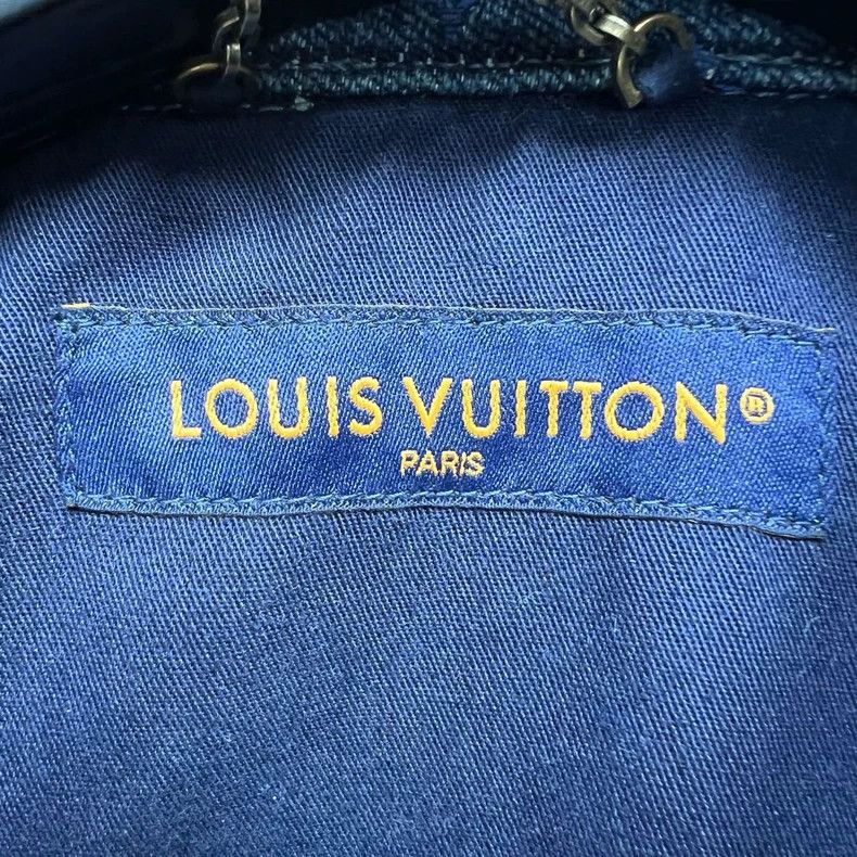 Louis Vuitton Louis Vuitton LV Gradient Logo Denim Shirt - dmc Size XS / US 0-2 / IT 36-38 - 3 Thumbnail