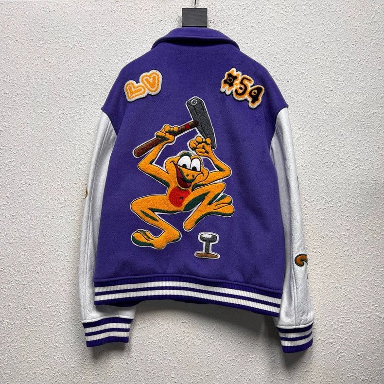 Louis Vuitton Louis Vuitton Embroidered Varsity Jacket - dmc Size M / US 6-8 / IT 42-44 - 2 Thumbnail