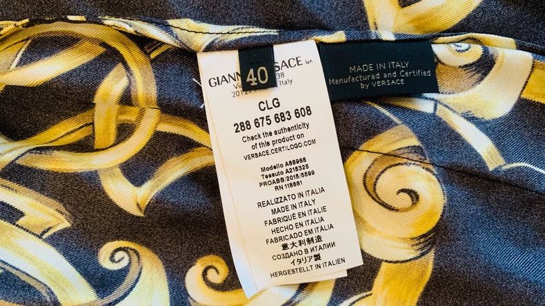 Versace Versace Gold Chain Print Long Sleeve Shirt - dmc Size M / US 6-8 / IT 42-44 - 4 Thumbnail