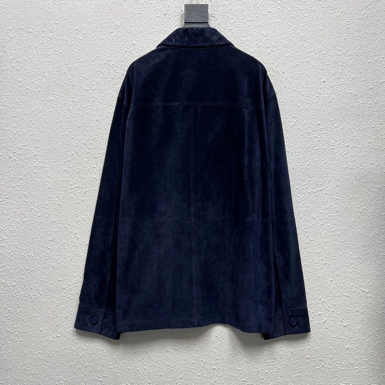 Louis Vuitton Louis Vuitton Monogram Suede Shirt Jacket - dmc Size M / US 6-8 / IT 42-44 - 2 Thumbnail