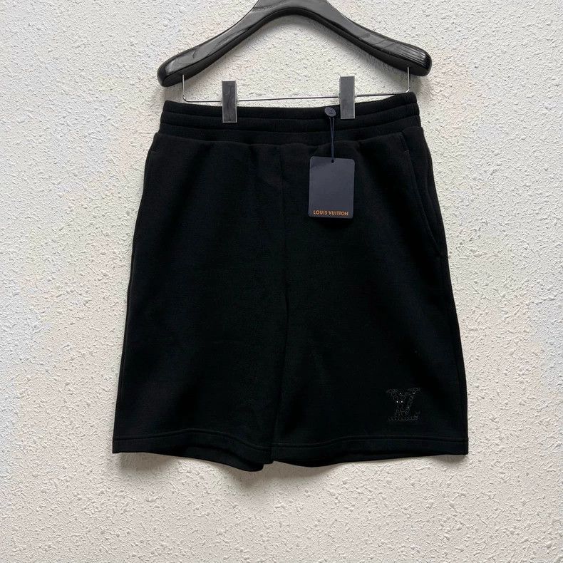 Louis Vuitton Louis Vuitton Black Drawstring Shorts with Crystals - dmc Size 28" / US 6 / IT 42 - 2 Thumbnail