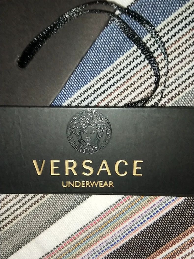 Versace Versace Blue Greek Print Silk Top - dmc Size M / US 6-8 / IT 42-44 - 3 Thumbnail
