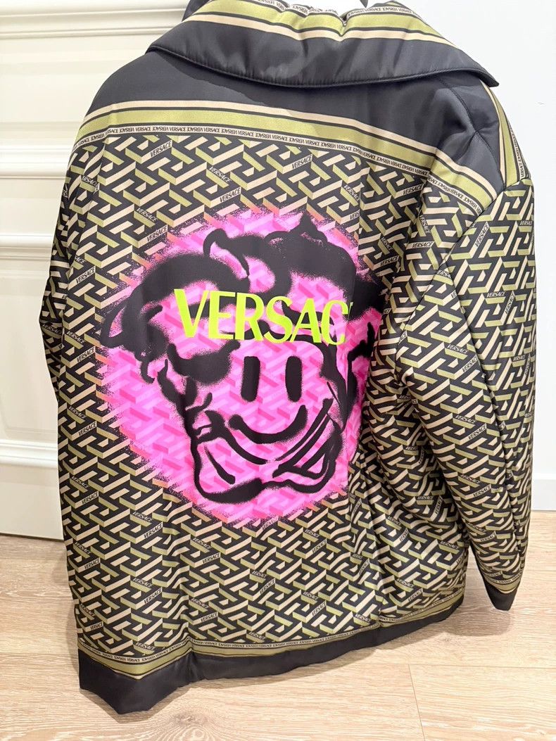 Versace Versace Limited Edition Cotton Jacket - dmc Size M / US 6-8 / IT 42-44 - 4 Thumbnail