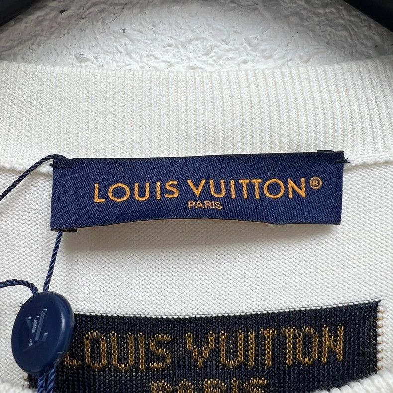 Louis Vuitton Louis Vuitton Flame Baseball Logo Knit T-shirt - dmc Size M / US 6-8 / IT 42-44 - 2 Thumbnail