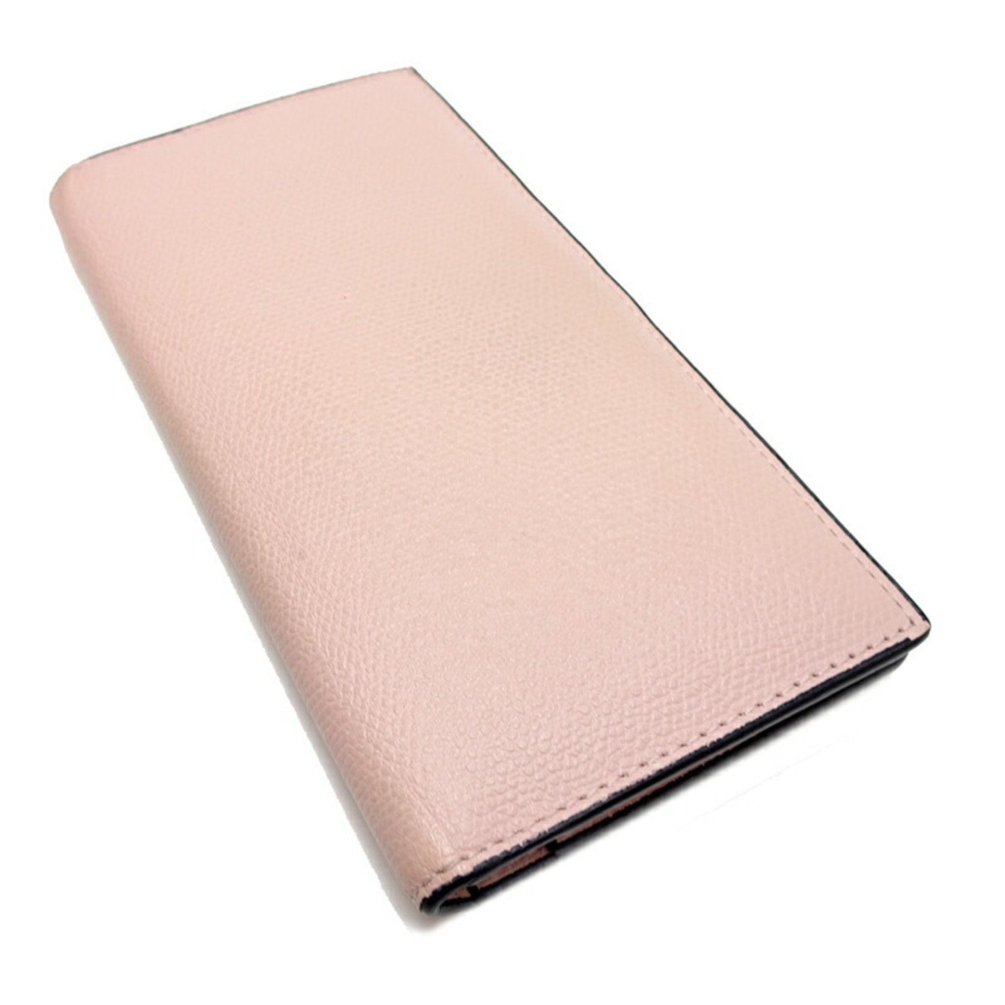 Valextra Valextra Vertical Wallet, Women's Bifold Leather Pink Size ONE SIZE - 4 Thumbnail