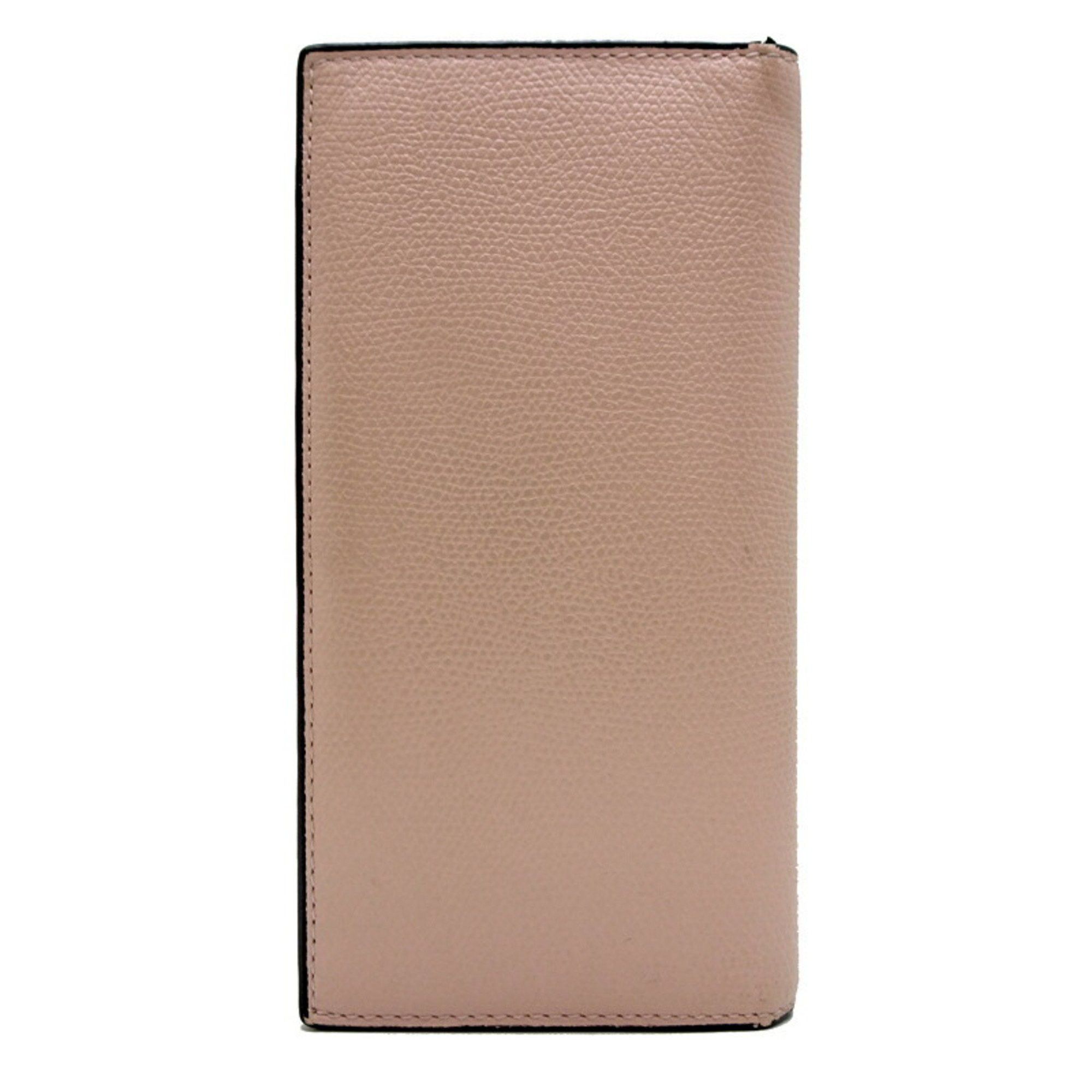 Valextra Valextra Vertical Wallet, Women's Bifold Leather Pink Size ONE SIZE - 2 Thumbnail