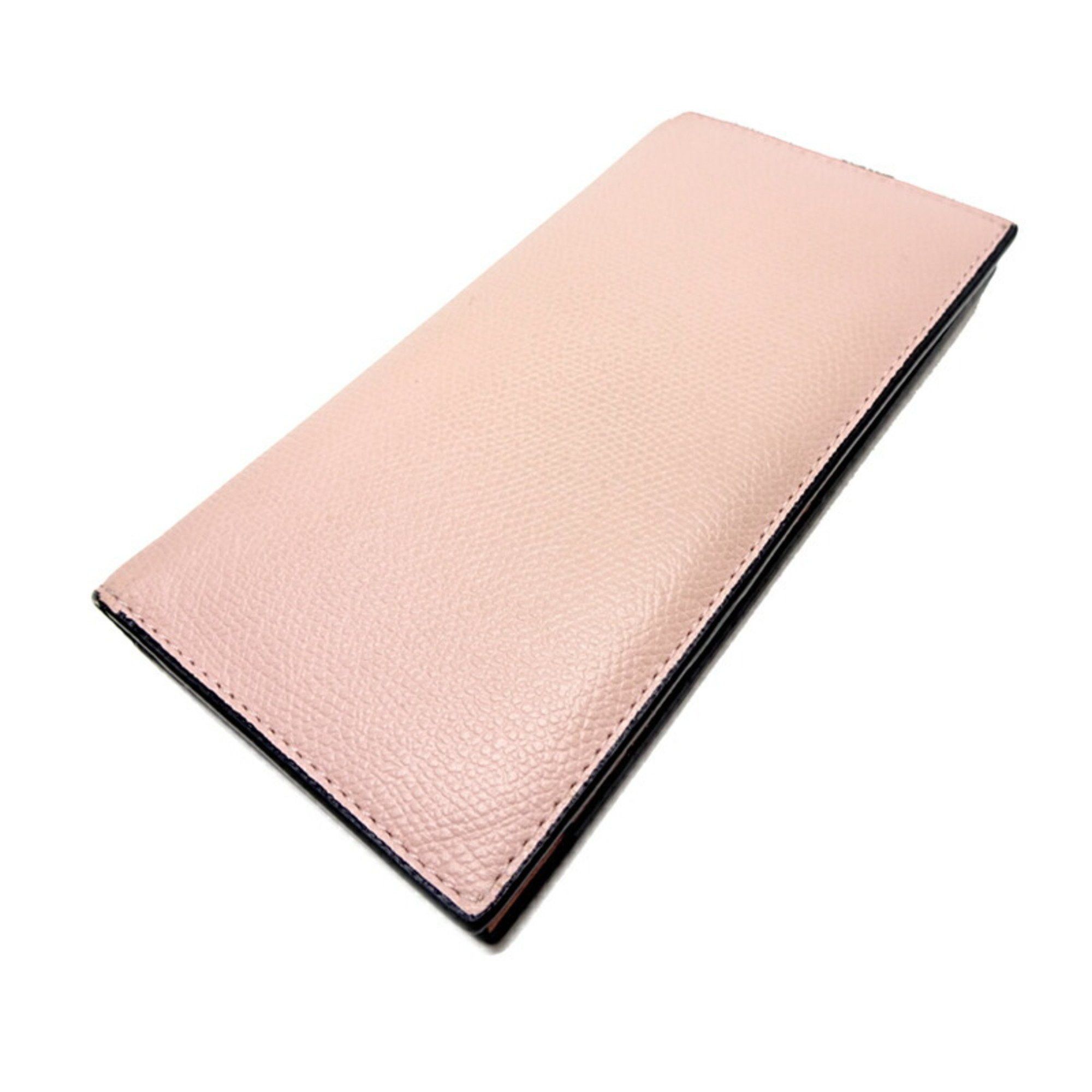 Valextra Valextra Vertical Wallet, Women's Bifold Leather Pink Size ONE SIZE - 5 Thumbnail