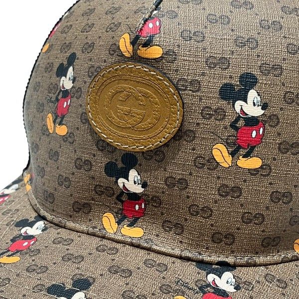 Gucci Gucci Gucci Mini GG Supreme Disney Baseball Cap Canvas Hats 602979 Size ONE SIZE - 8 Thumbnail