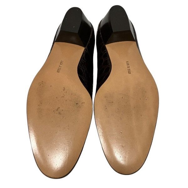 Salvatore Ferragamo Salvatore Ferragamo Salvatore Ferragamo Vara Crocodile Embossed Pumps Leather Other Size ONE SIZE - 3 Thumbnail