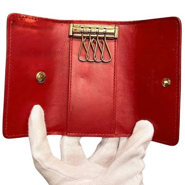 Louis Vuitton Louis Vuitton Louis Vuitton Multicles 4 Vernis Key Case Enamel Key case M91976 Size ONE SIZE - 2 Thumbnail
