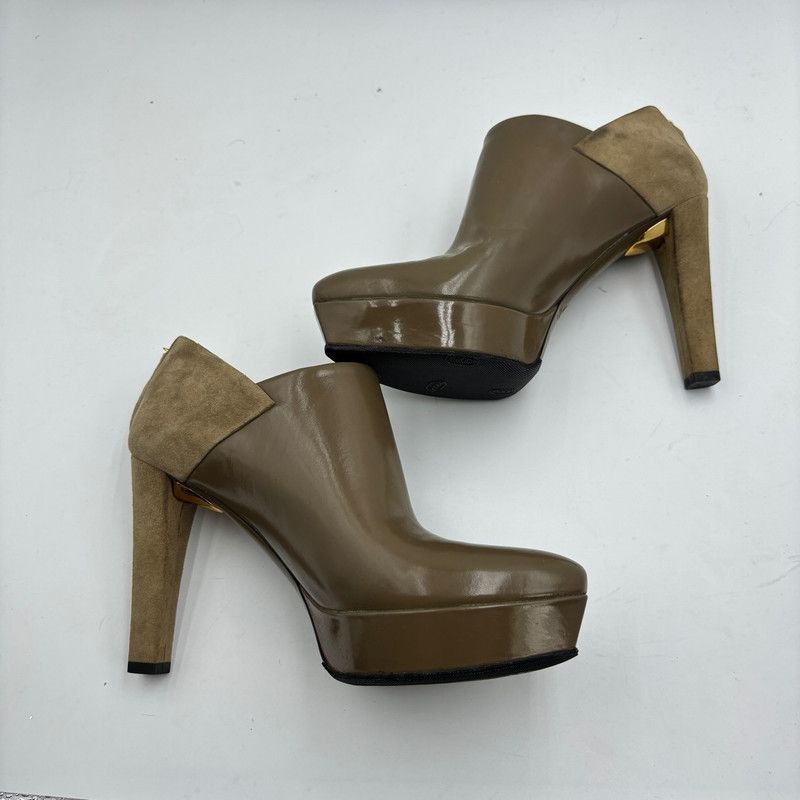 Gucci Gucci Elegant Fashion Pointed Leather Heels 0079 Size US 5.5 / EU 38 - 3 Thumbnail
