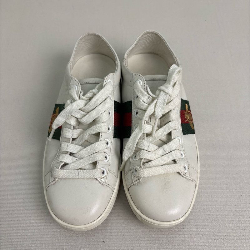 Gucci Ace Leather White Sneakers for Men