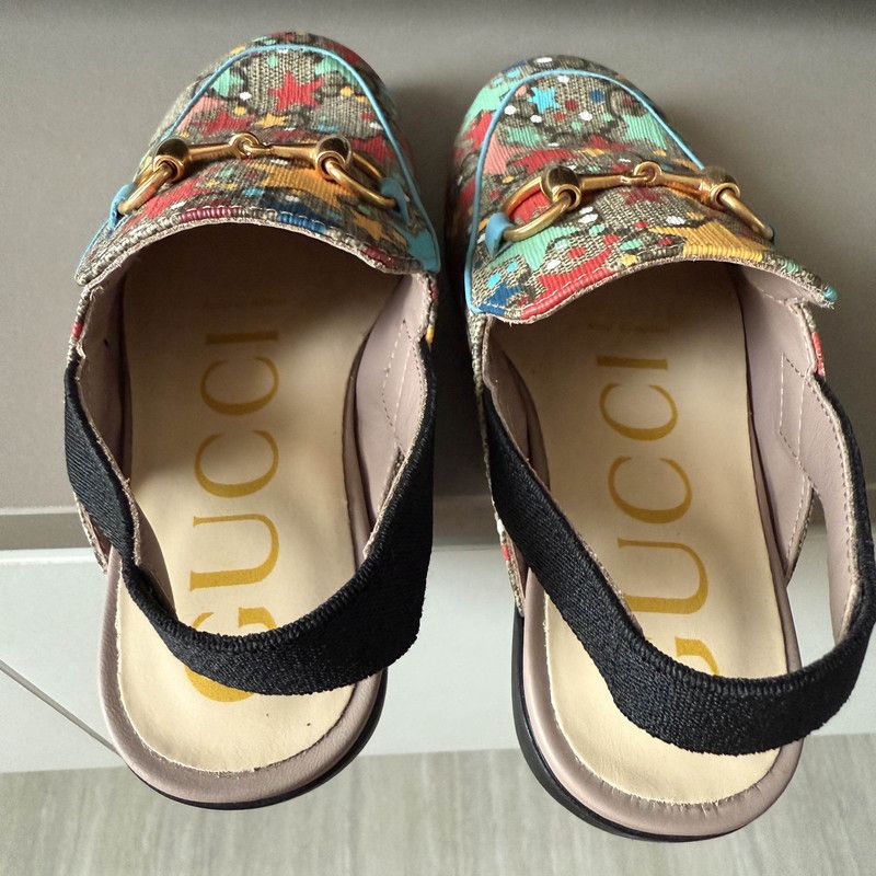 Gucci Gucci Colorful Children's Princetown Casual Shoes Size US 6 / EU 39 - 3 Thumbnail