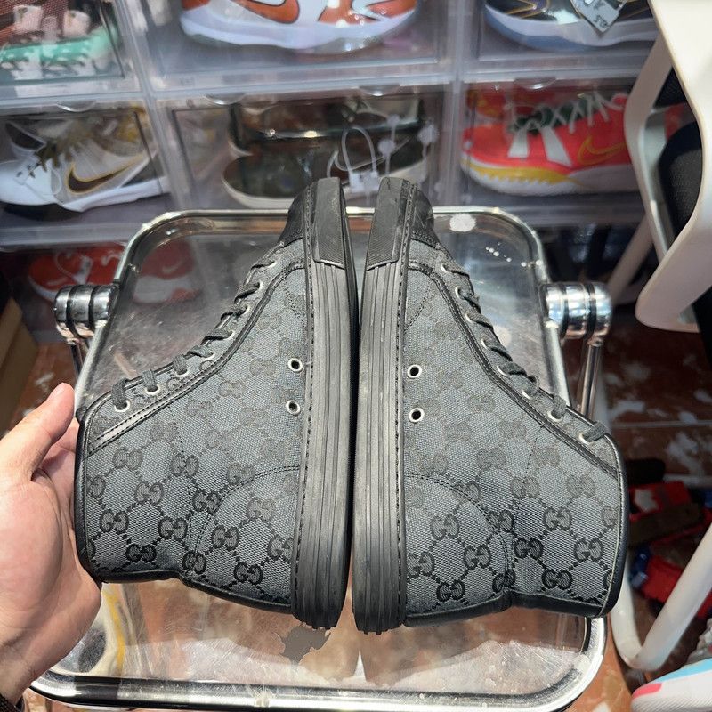 Gucci Gucci Vintage GG Canvas High-Top Sneakers Size US 8.5 / EU 41-42 - 8 Thumbnail
