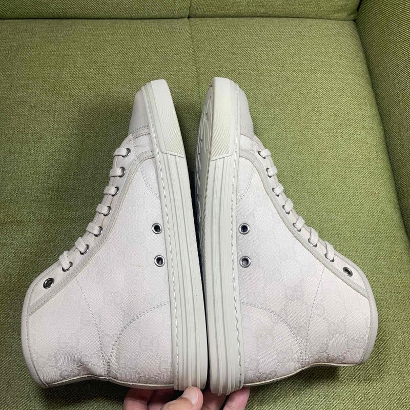 Gucci Gucci Retro High-Top Fashion Sneakers for Men Size US 8.5 / EU 41-42 - 8 Thumbnail