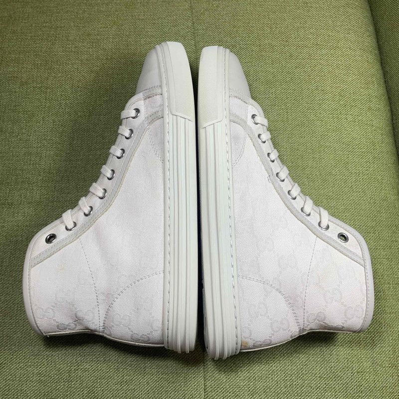 Gucci Gucci Retro High-Top Fashion Sneakers for Men Size US 8.5 / EU 41-42 - 9 Thumbnail