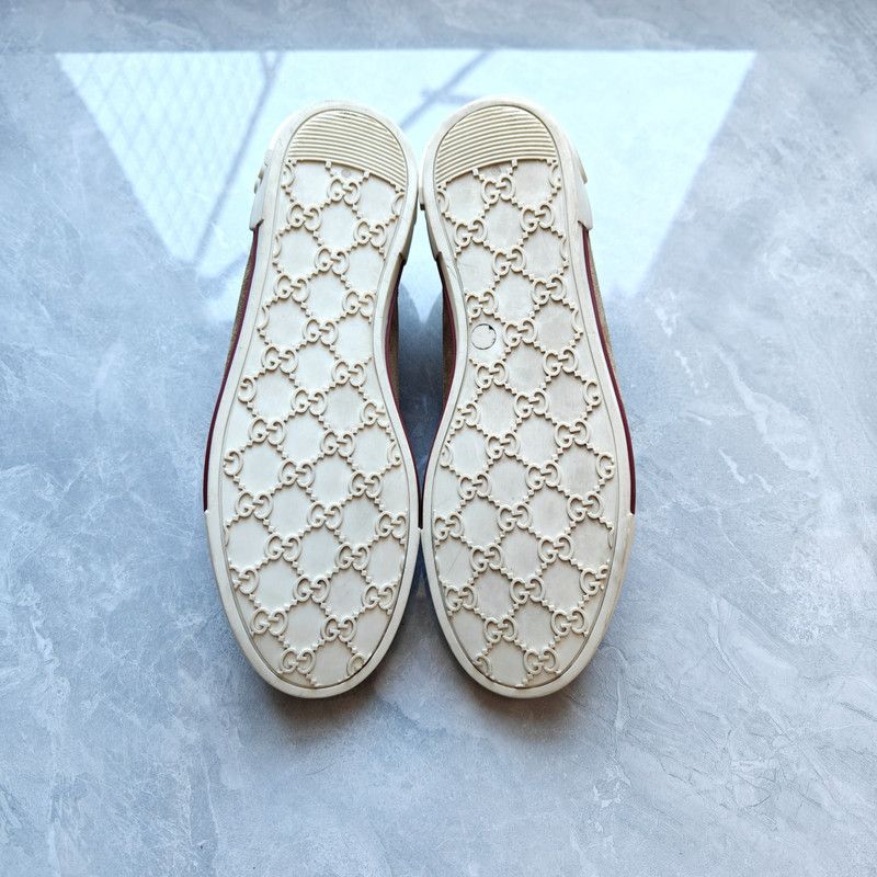 Gucci Gucci Brown Suede Low-Top Lace-Up Casual Shoes Size US 10 / EU 43 - 4 Thumbnail