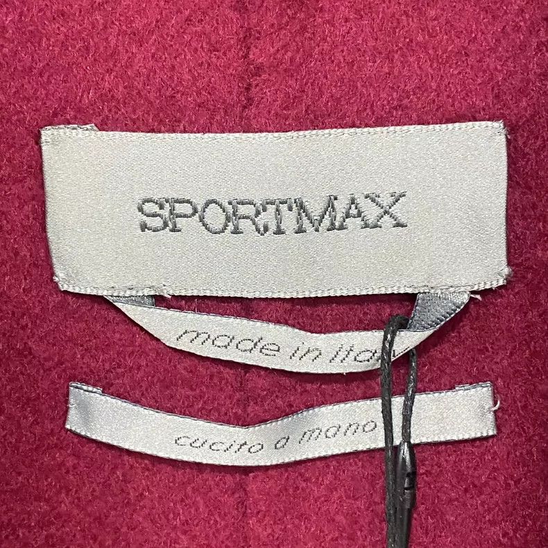 Max Mara Burgundy Cashmere Coat MaxMara Size M / US 6-8 / IT 42-44 - 5 Thumbnail