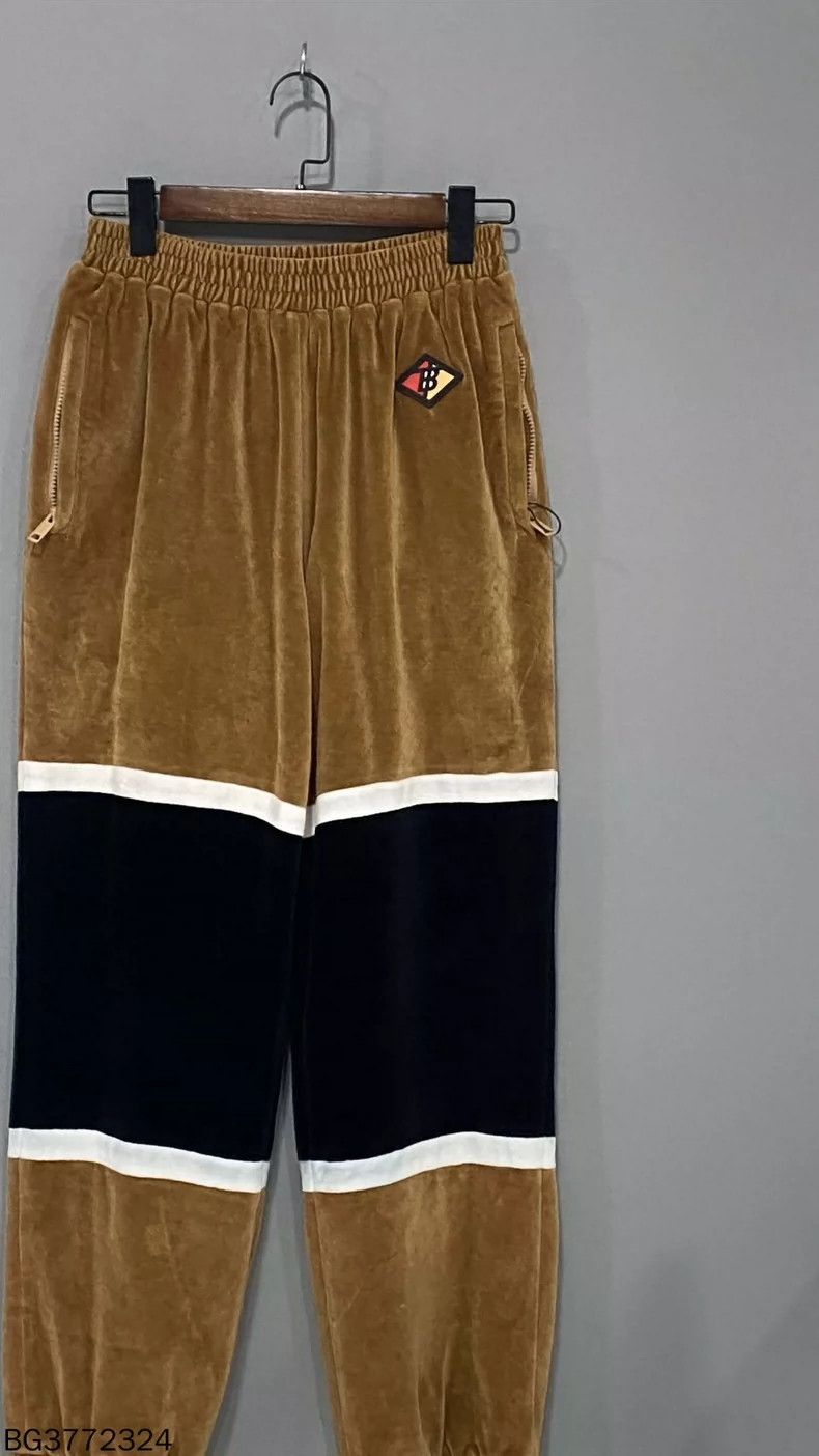 Burberry Burberry Velour Colorblock Casual Pants Size 30" / US 8 / IT 44 - 3 Thumbnail
