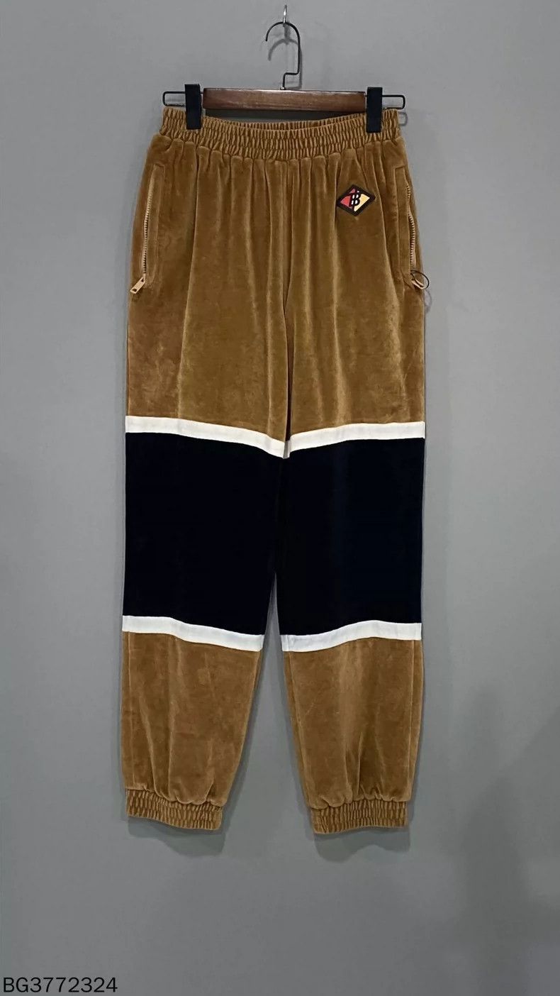Burberry Burberry Velour Colorblock Casual Pants Size 30" / US 8 / IT 44 - 2 Thumbnail