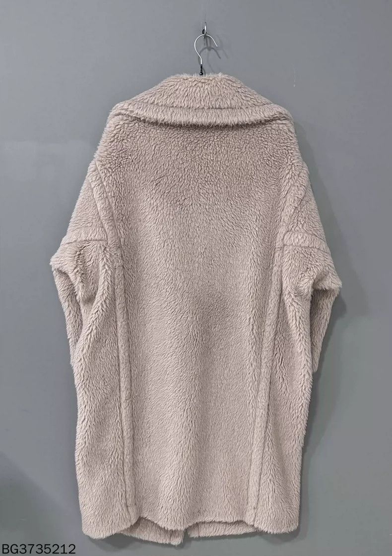 Max Mara MaxMara Beige Teddy Coat Size S / US 4 / IT 40 - 3 Thumbnail