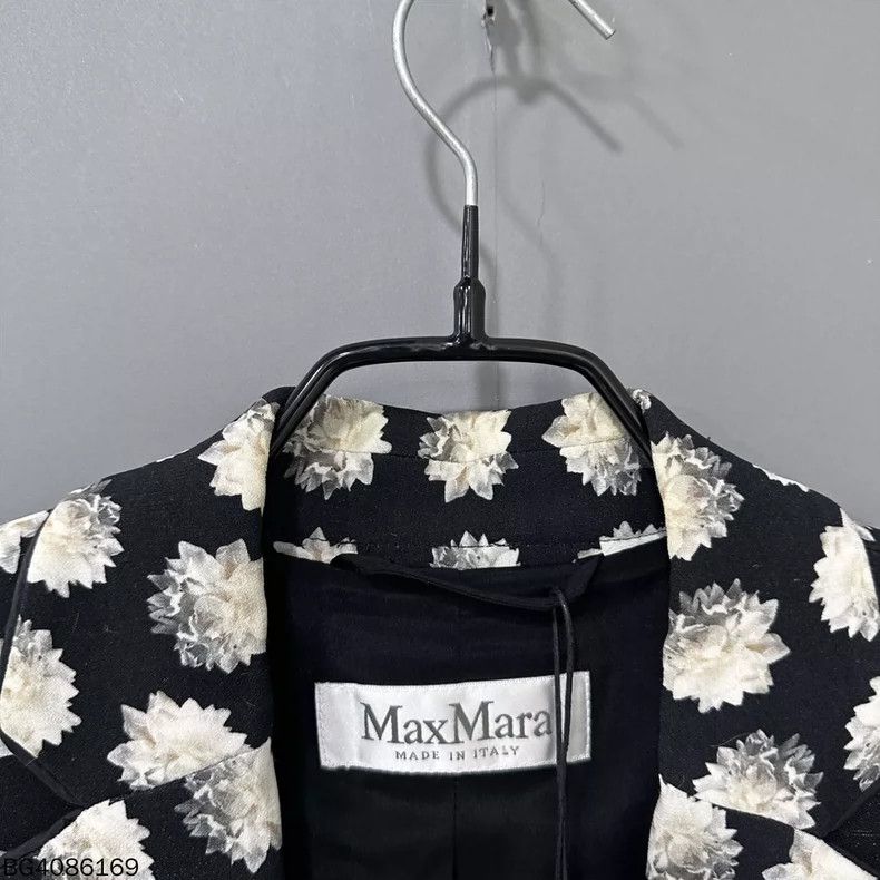 Max Mara MaxMara Floral Print Blazer Jacket Size M / US 6-8 / IT 42-44 - 7 Thumbnail