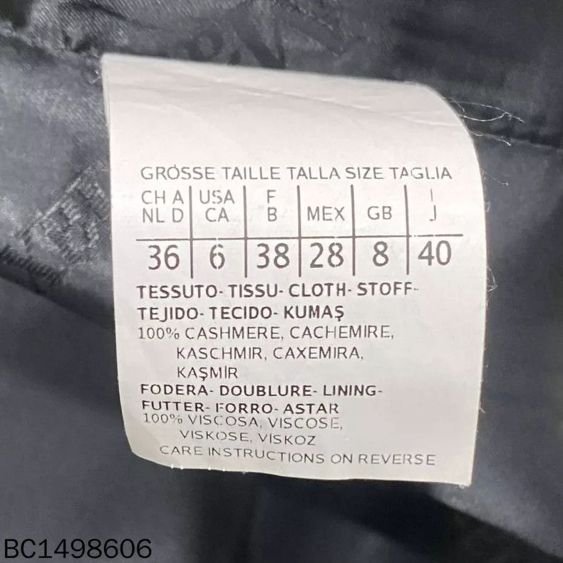 Max Mara MaxMara Manuela black cashmere long coat Size M / US 6-8 / IT 42-44 - 5 Thumbnail