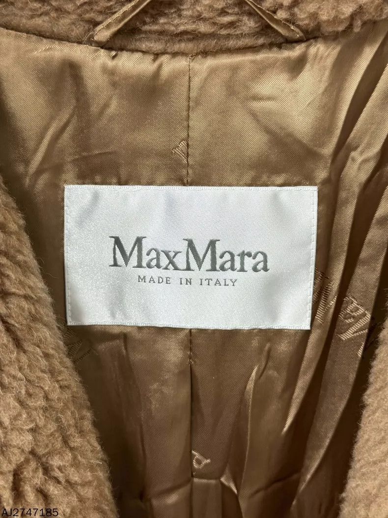 Max Mara MaxMara Camel Teddy Bear Coat Size M / US 6-8 / IT 42-44 - 4 Thumbnail