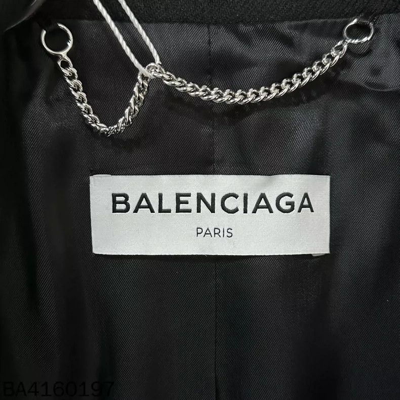 Balenciaga Balenciaga Wool Petal Collar Coat Size S / US 4 / IT 40 - 4 Thumbnail