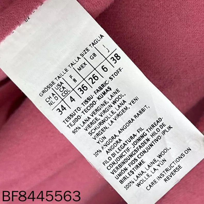 Max Mara Pink Long Wool Coat MaxMara Size M / US 6-8 / IT 42-44 - 5 Thumbnail