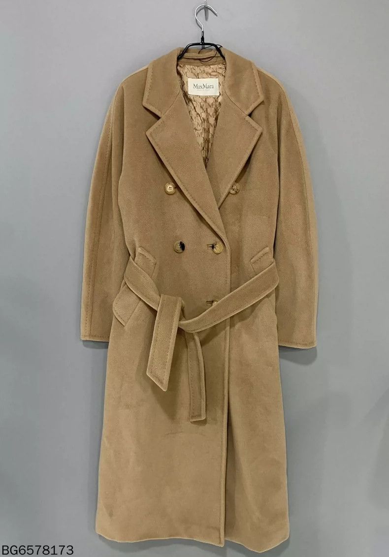 Max Mara MaxMara 101801 Camel Long Coat Size M / US 6-8 / IT 42-44 - 2 Thumbnail