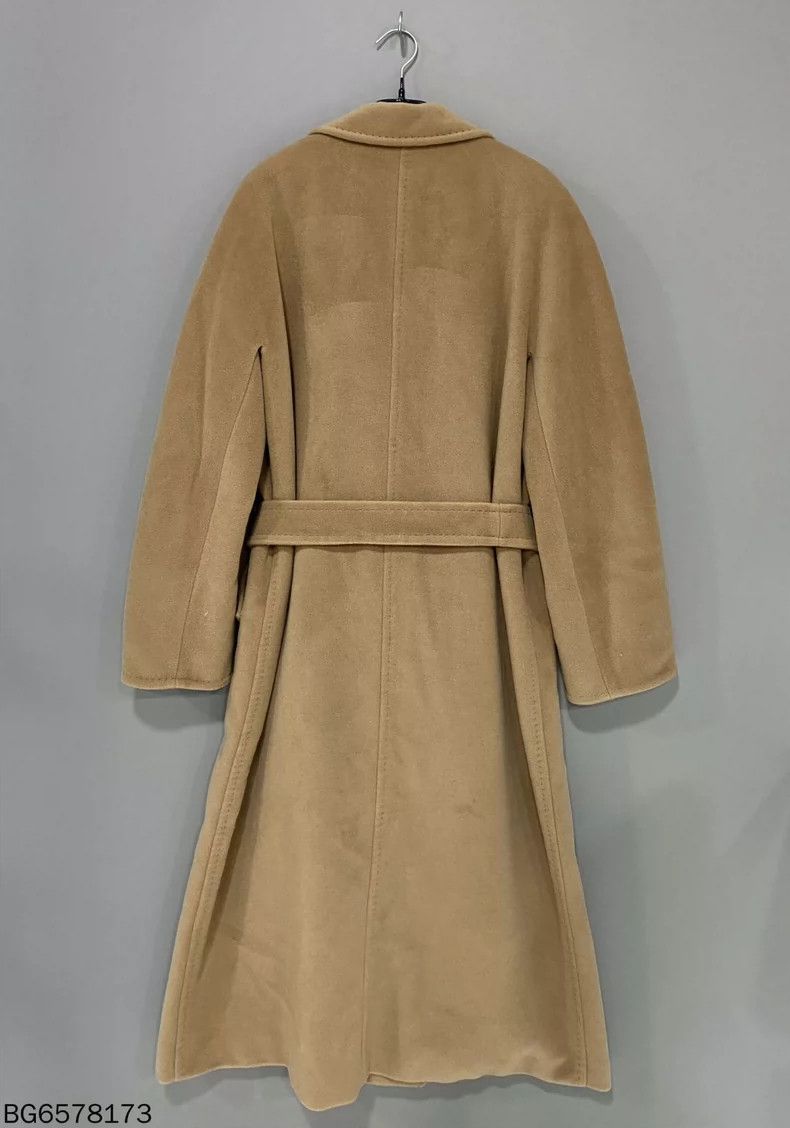 Max Mara MaxMara 101801 Camel Long Coat Size M / US 6-8 / IT 42-44 - 3 Thumbnail