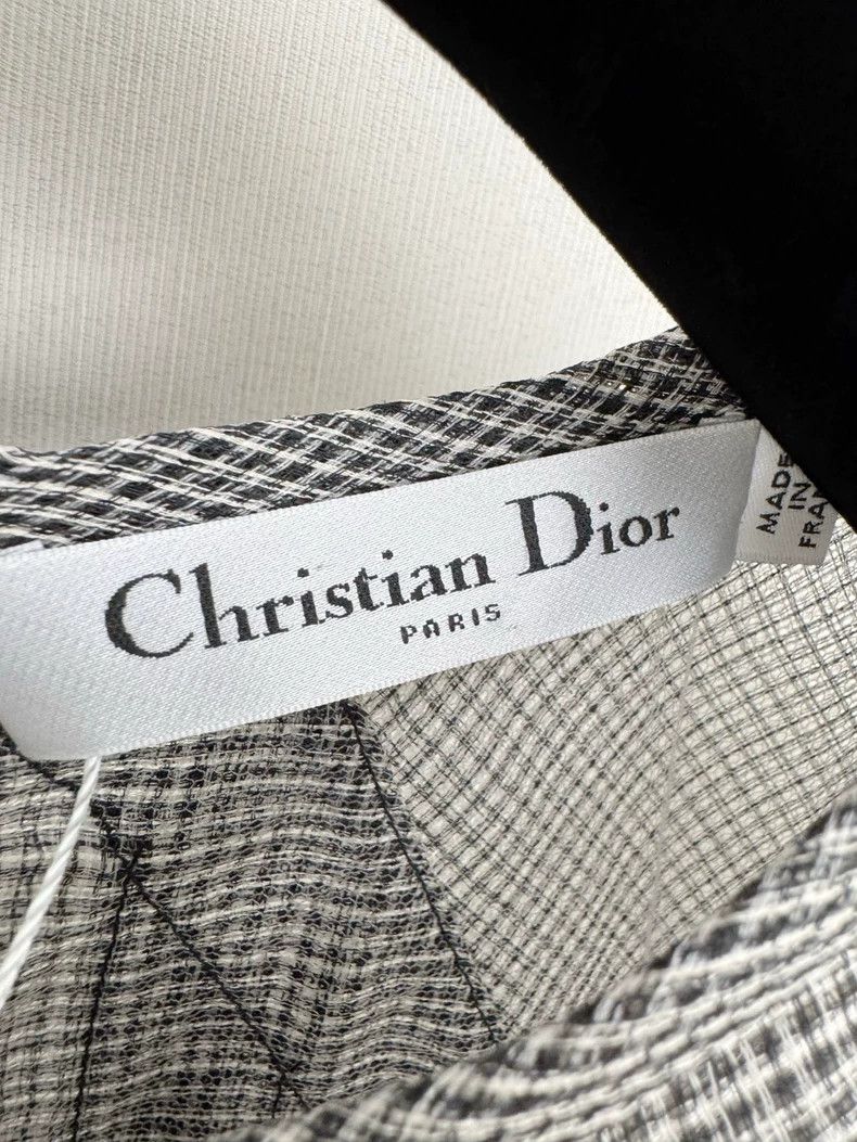Dior Dior Runway Short Sleeve Dress Size L / US 10 / IT 46 - 2 Thumbnail