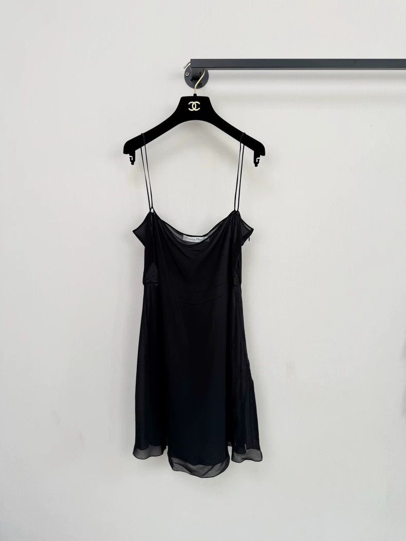 Dior Dior Runway Short Sleeve Dress Size L / US 10 / IT 46 - 5 Thumbnail