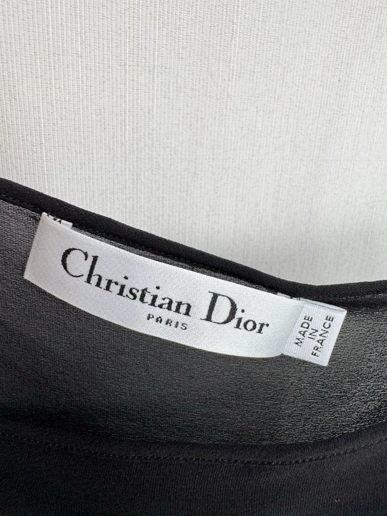 Dior Dior Runway Short Sleeve Dress Size L / US 10 / IT 46 - 6 Thumbnail