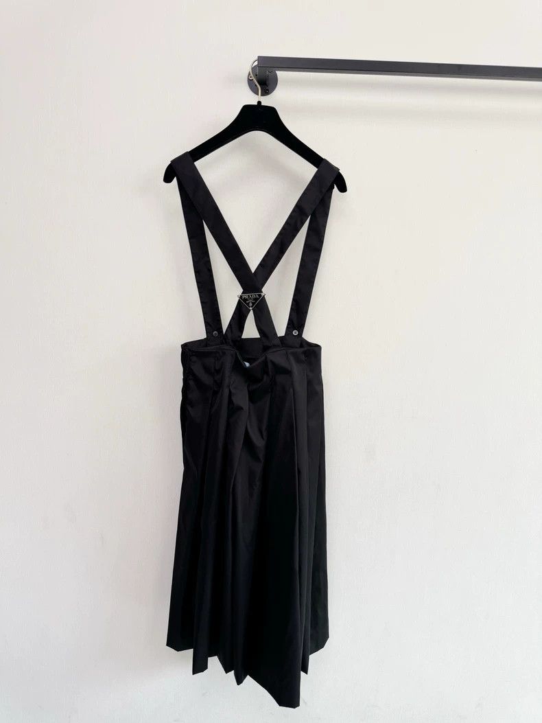 Prada Prada Black Strappy Back Dress Size S / US 4 / IT 40 - 6 Thumbnail