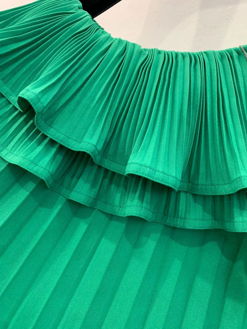The Row Three Floor Green One-Shoulder Women's Dress Size S / US 4 / IT 40 - 4 Thumbnail