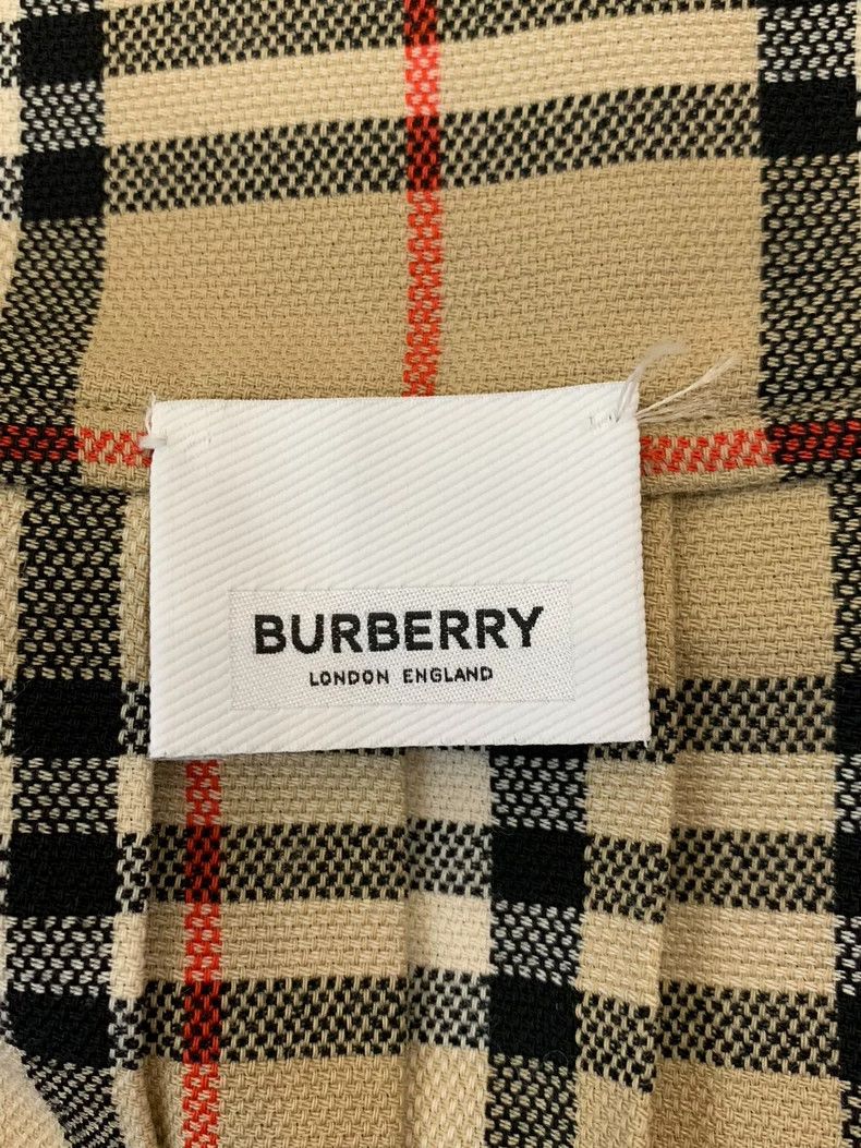Burberry Burberry Classic Plaid Wool Pleated Skirt Size 24" / US 00 / IT 34 - 3 Thumbnail