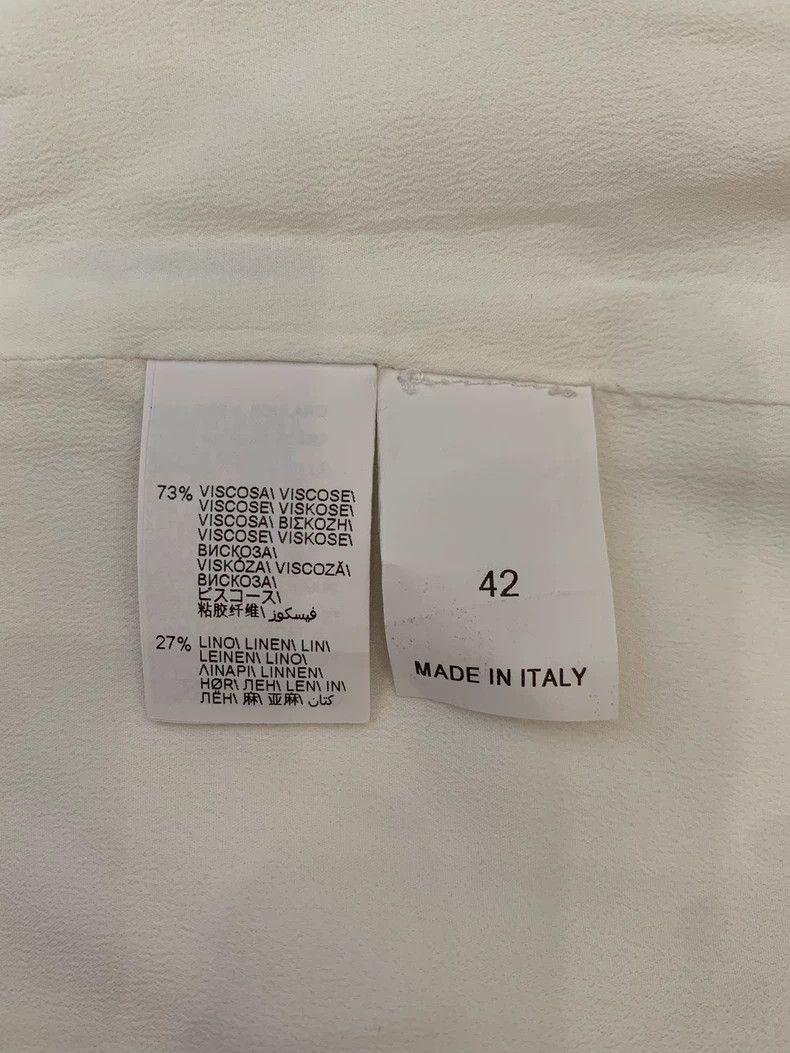 Missing Since Thursday Brunello Cucinelli White Linen Vest Size L / US 10 / IT 46 - 5 Thumbnail