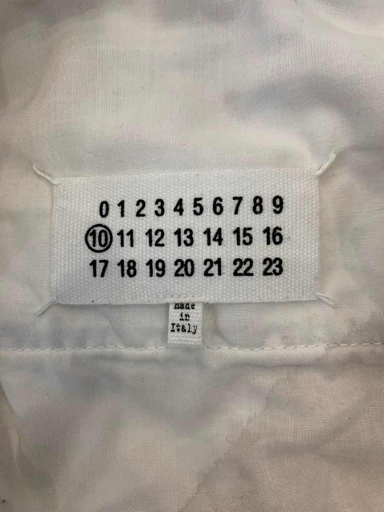 Maison Margiela Maison Margiela Distressed White Gray Jeans Size 29" - 4 Thumbnail