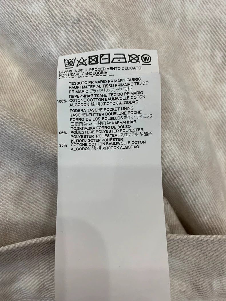 Maison Margiela Maison Margiela Distressed White Gray Jeans Size 29" - 8 Thumbnail