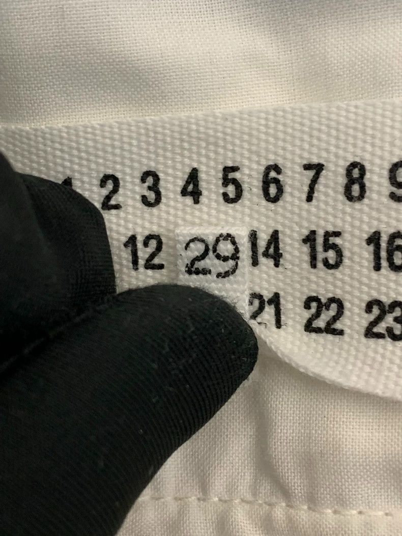 Maison Margiela Maison Margiela Distressed White Gray Jeans Size 29" - 5 Thumbnail