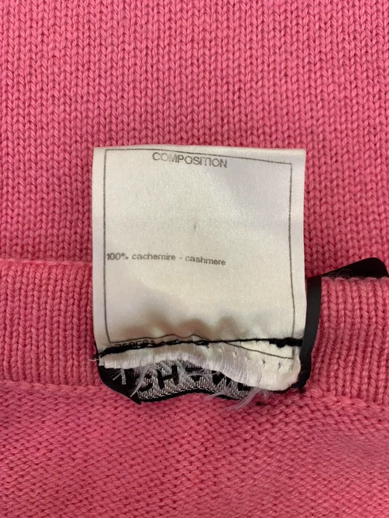 Chanel Chanel Pink Wool Double C Cardigan Size XS / US 0-2 / IT 36-38 - 5 Thumbnail