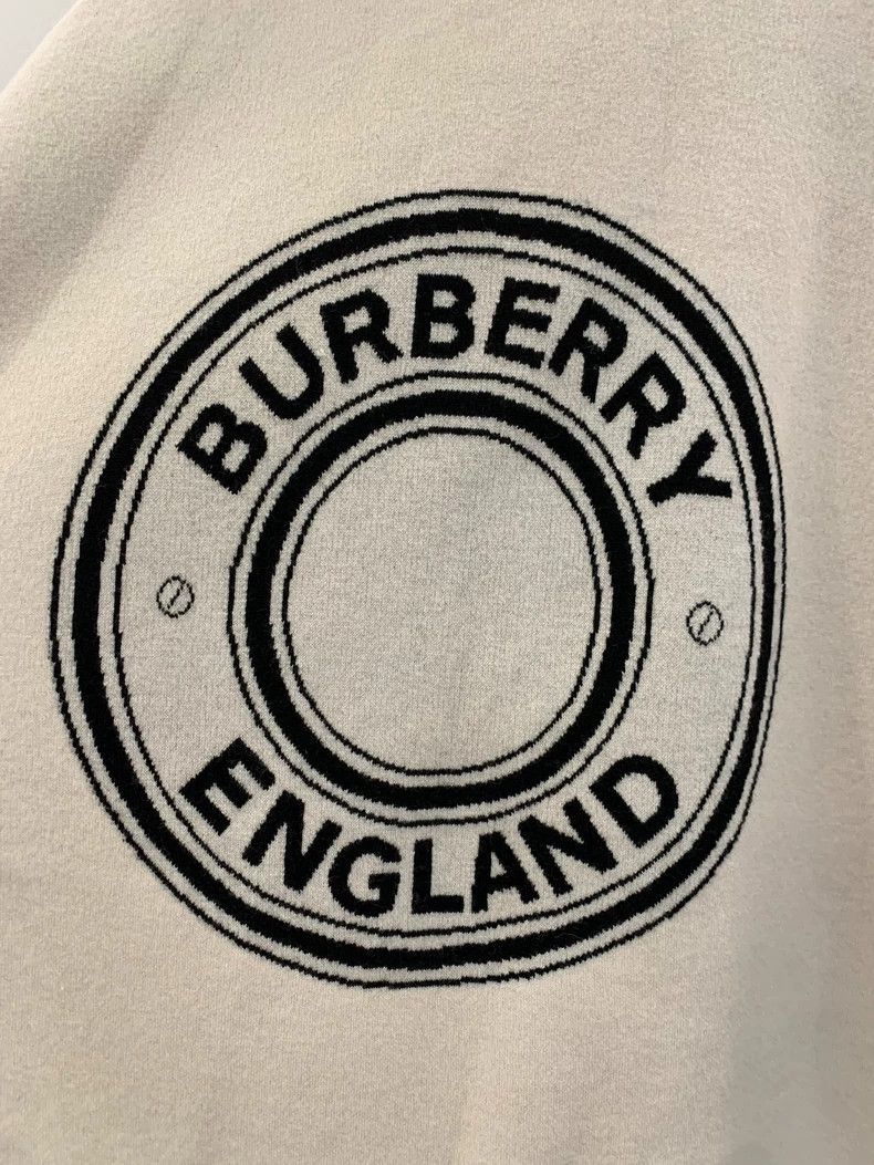 Burberry Burberry Beige Cashmere Logo Cape Poncho Size ONE SIZE - 3 Thumbnail
