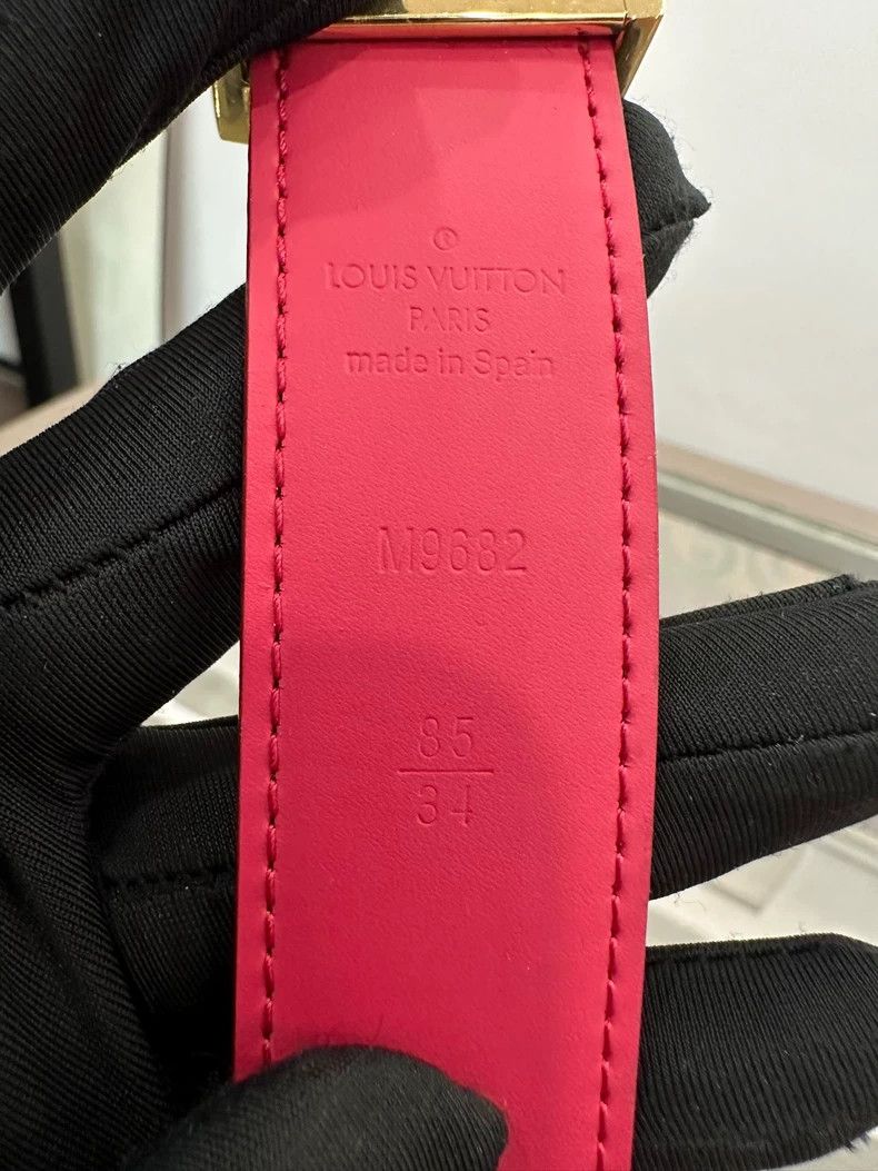 LV x Murakami White Multicolor Women's Belt