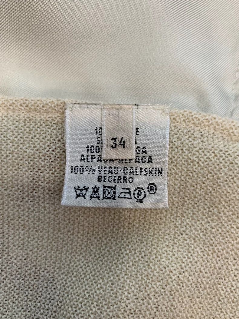 Hermes Hermes Silk Feather Print Wool Dress Size XS / US 0-2 / IT 36-38 - 5 Thumbnail