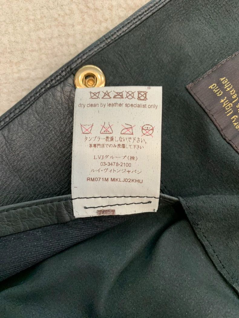 Louis Vuitton Louis Vuitton Classic Black Lambskin Jacket Size S / US 4 / IT 40 - 7 Thumbnail