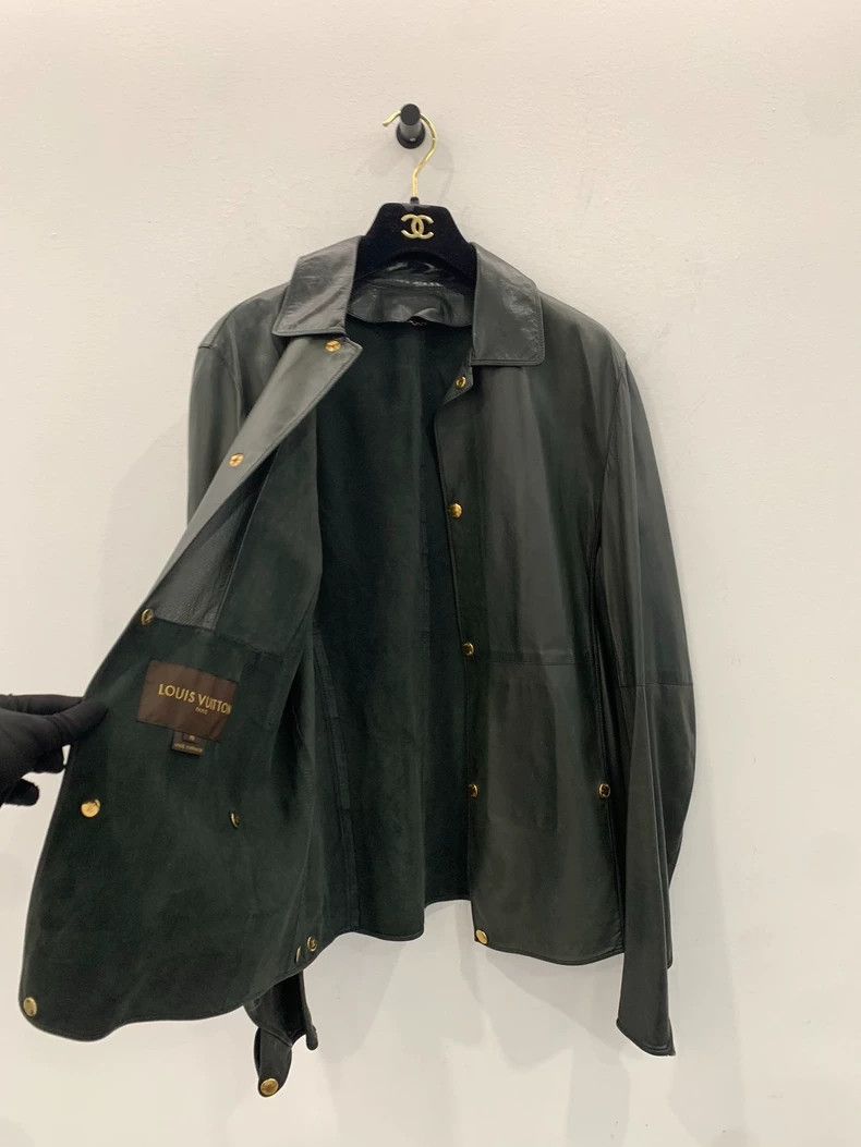 Louis Vuitton Louis Vuitton Classic Black Lambskin Jacket Size S / US 4 / IT 40 - 3 Thumbnail