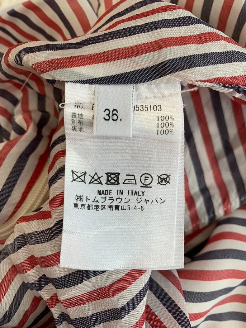 Thom Browne Thom Browne Three-Tone Pleated Mini Skirt Size 24" / US 00 / IT 34 - 5 Thumbnail